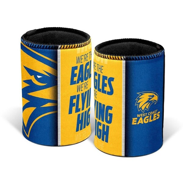 West Coast Eagles AFL SONG Beer Can Bottle Cooler Stubby Holder Cosy