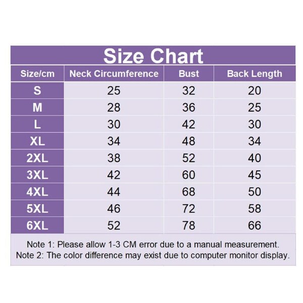 Nevenka Dog Striped T-Shirts Breathable Basic Vest-Red 5XL