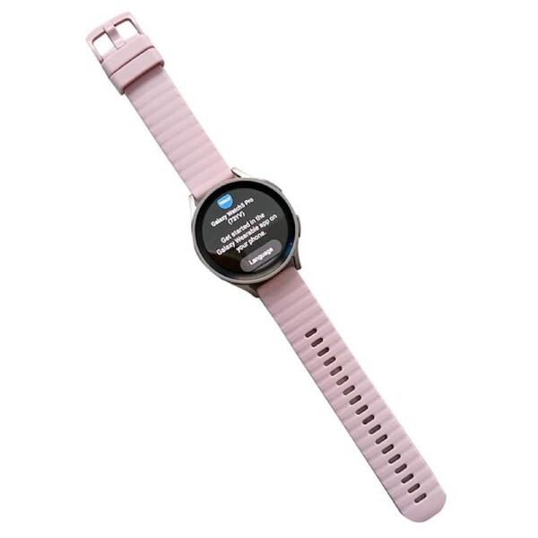 Nevenka Sports Watch Strap Wave Pattern for Samsung Gear S2 Huawei Watch GT-LightPink 22mm