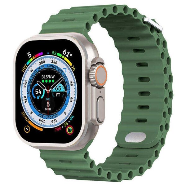 Nevenka Apple Watch Ocean Bands for iWatch Ultra Series 8 SE 7 6 5 4 3 2 1-Clover 42/44/45/49mm