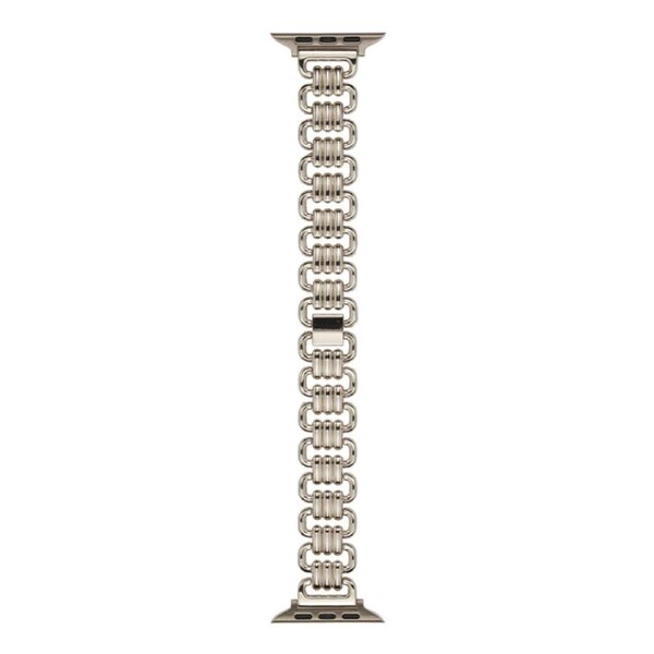 Nevenka U-Shaped Watchband Chain for iWatch Ultra Series 8 SE 7 6 5 4 3 2 1-Starlight 42/44/45/49mm