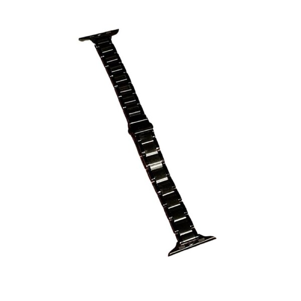 Nevenka Slim Apple Watch Strap Stainless Steel for iWatch Ultra Series 8 SE 7 6 5 4 3 2 1-Black 42/44/45/49mm