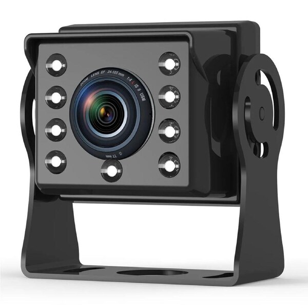 Elinz 1080P AHD Reversing Rear View 4PIN 8pcs IR LED Night Vision Car Truck Caravan CMOS Camera