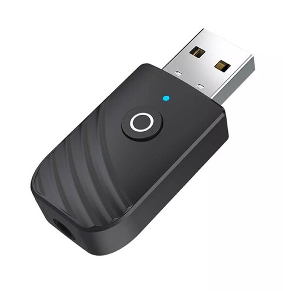 USB Bluetooth 5.0 Transmitter Receiver Audio Adapter AUX 3.5mm TV CAR PC Speaker