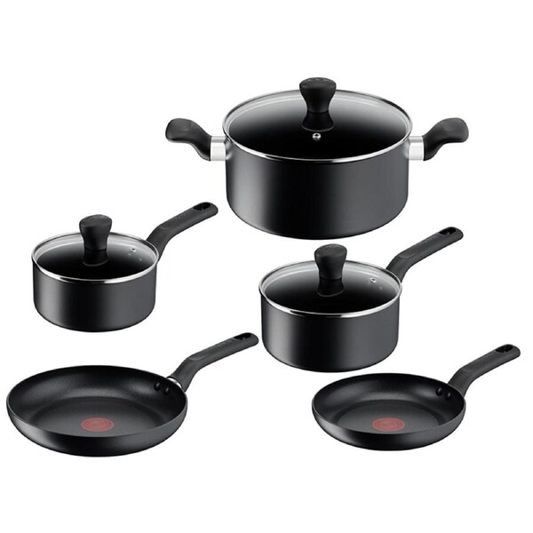 Tefal Comfort Hard Anodised Non-Stick 5 Piece Set B483S517