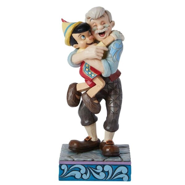 Disney Traditions by Jim Shore - Geppetto Hugs - Pinocchio Figurine 17cm