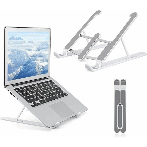 Portable Foldable Laptop Stand Adjustable Desk Notebook Bracket Tablet Holder
