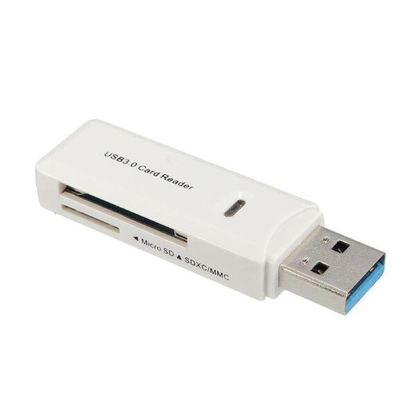 High Speed SD SDHC SDXC Micro 2 In 1 USB 3.0 Card Memory Reader Writer Adapter