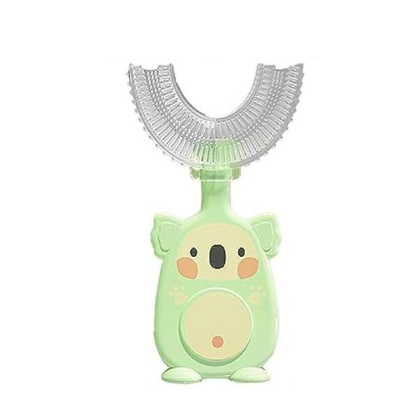 360o U-Shape Toothbrush Ages 2-6 Thorough Cleansing Green