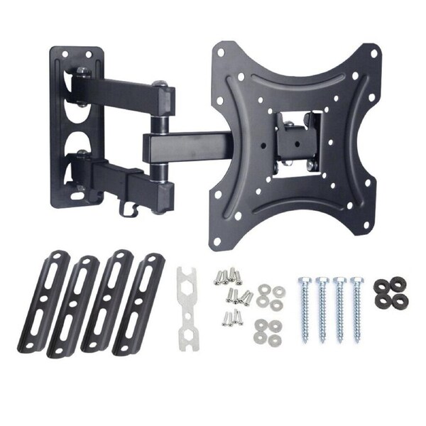 TV Wall Mount Full Motion Bracket Swivel Tilt 32 37 40 42 50 52 55 Inch LED LCD