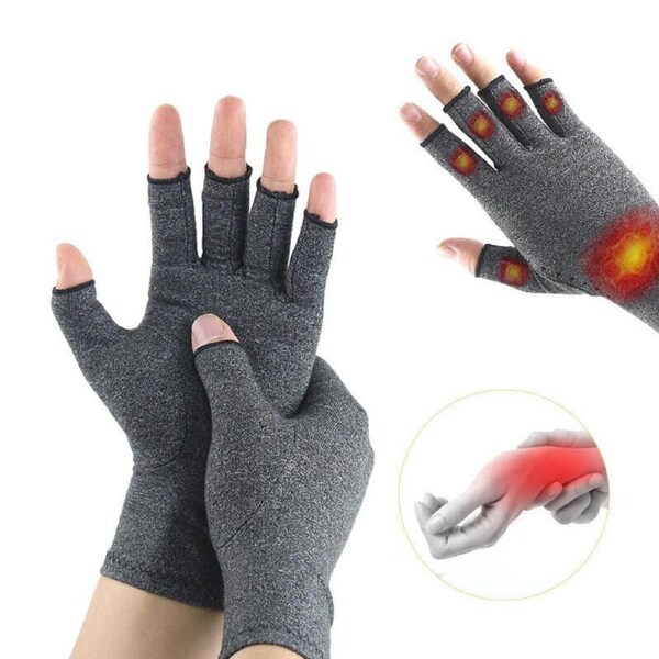 Pain Relief Hand Wrist Support Brace Arthritis Gloves Compression Joint Finger