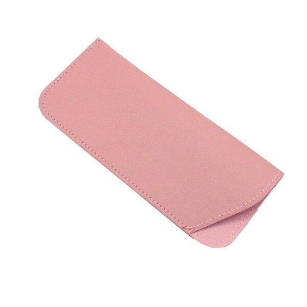 Soft Pouch Bag Pocket Leather Eyeglass Sunglasses Reading Glasses Case