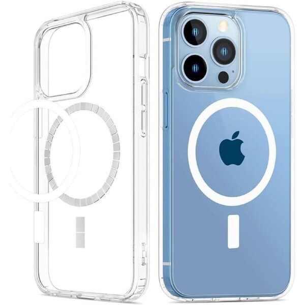 iPhone 15 Pro Shockproof Clear Magsafe Case Cover