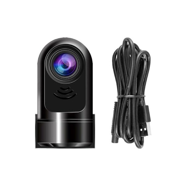 Mini Front Dash Car Camera 360o Rotating Mini ADAS Dashcam 1080P HD