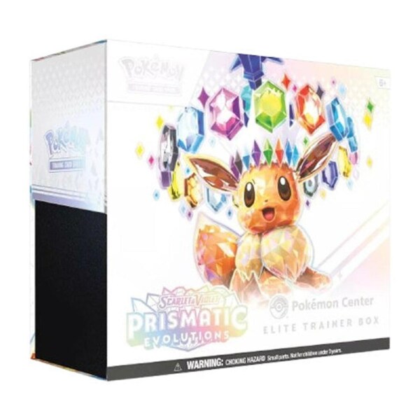 Pokemon TCG Prismatic Evolutions Pokemon Center Elite Trainer Box