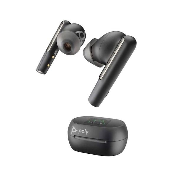 Poly Voyager Free 60+ UC With Touchscreen Charge Case, Microsoft Teams Certified, USB-A True Wireless Earbuds 7Y8G9AA / 216066-01