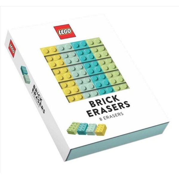 LEGO Brick Erasers 8 Erasers