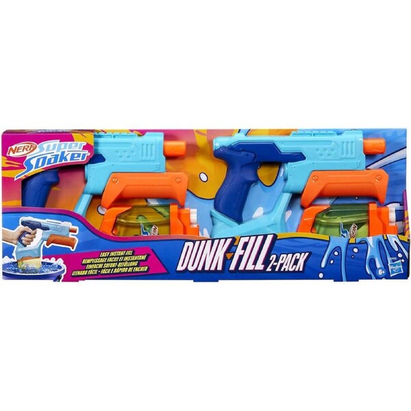 Nerf - Super Soaker Dunk-Fill 2 Pack - Hasbro