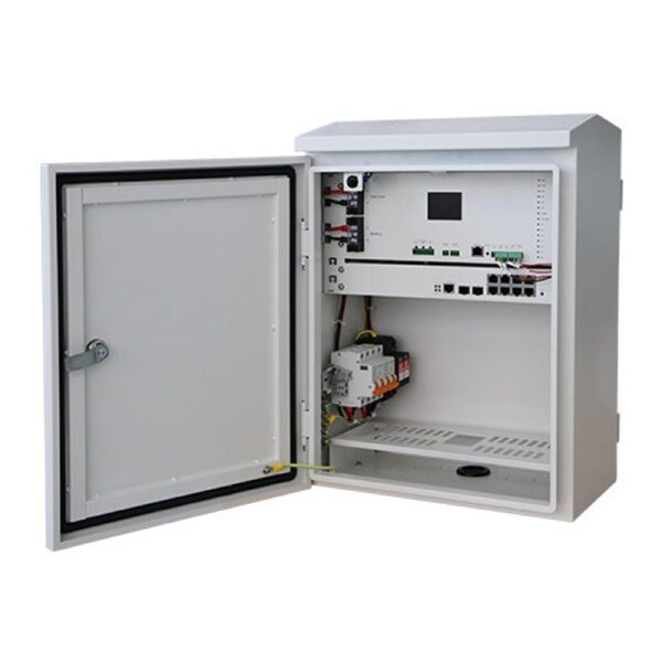 LDR Outdoor Smart Solar Box, IP55,*2.4 inch Screen*,Waterproof,Solar Power
