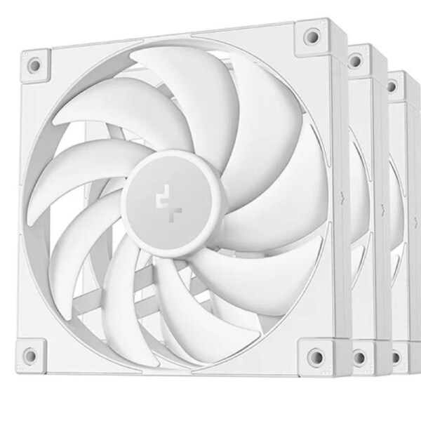 DeepCool FD14 WH(3IN1) Performance 140mm Case Fans ,4-pin PWM, 400-1650 RPM, Hydro Bearing