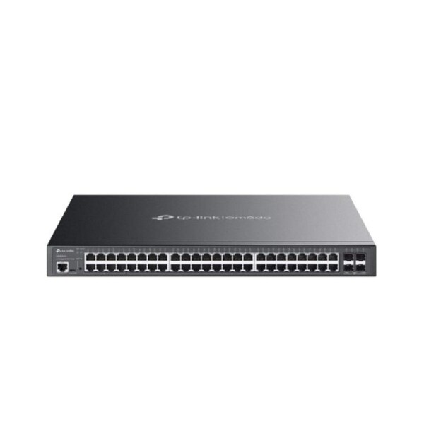 TP-Link SG3452XMPP Omada 48-Port Gigabit and 4-Port 10GE SFP+ L2+ Managed Switch with 40-Port PoE+ & 8-Port PoE++