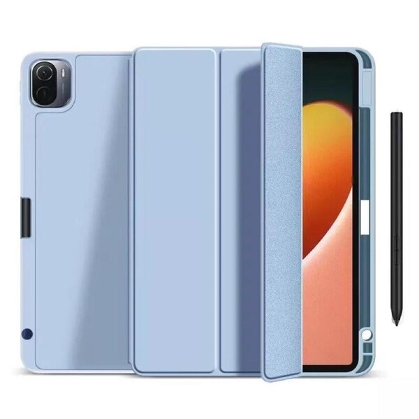 Shockproof Smart Cover TPU Case For iPad 9th Gen 10.2" Pen Slot - Light Blue