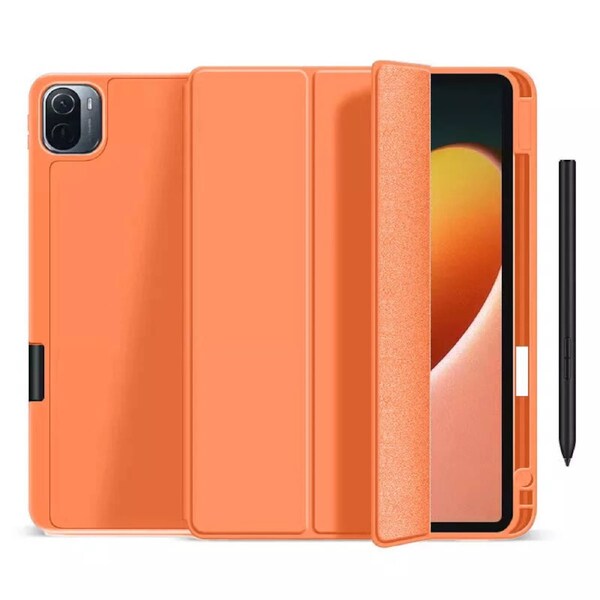 Shockproof Smart Cover TPU Case For iPad Pro 10.5" Pen Slot - Orange