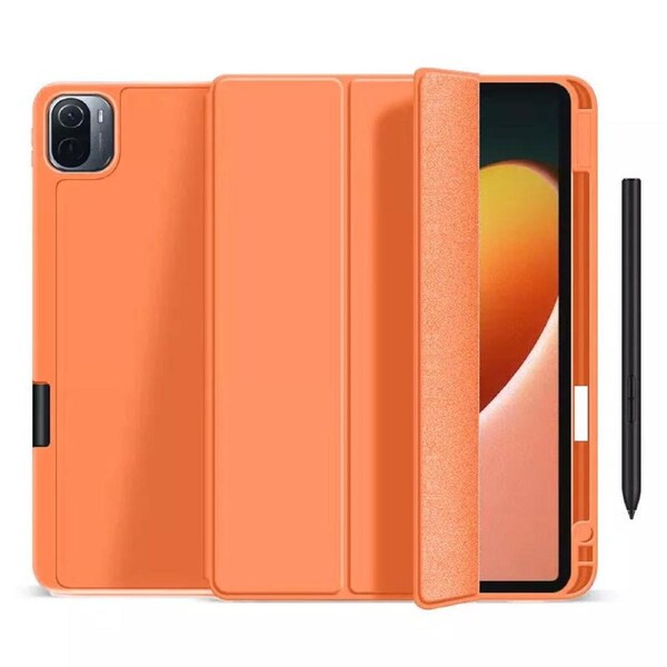 Shockproof Smart Cover TPU Case For iPad Mini 6th Gen 8.3" Pen Slot - Orange