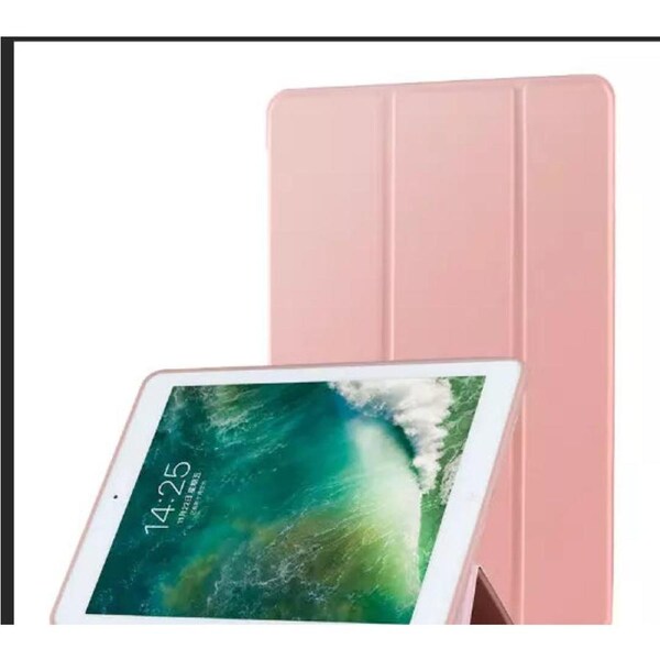 Shockproof Smart Cover TPU Case For iPad 6th Gen 9.7" - Rose Gold