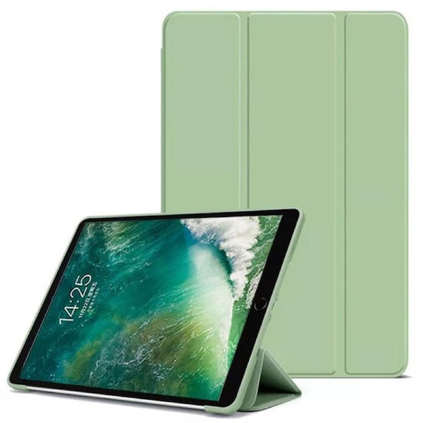 Shockproof Smart Cover TPU Case For iPad Pro 10.5" - Matcha Green