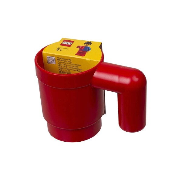 LEGO 851400 - Gear Houseware Upscaled Plastic Mug Red