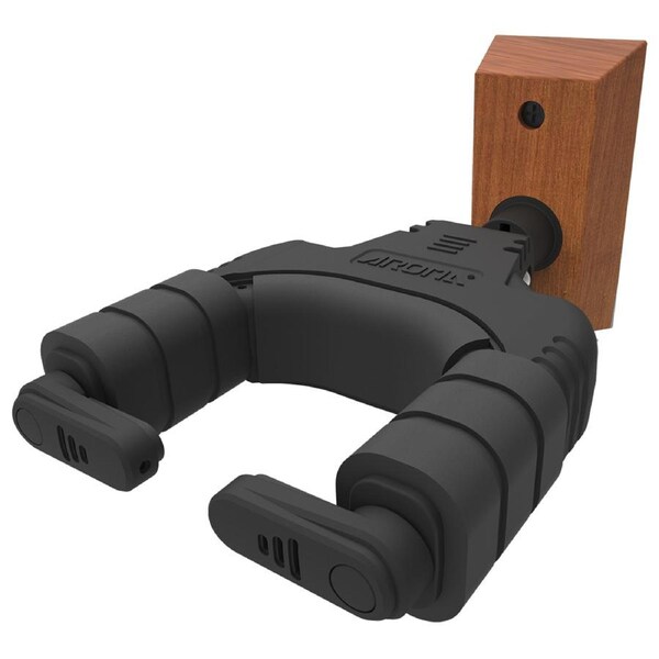 Aroma Locking Guitar Wall Hanger Wood screw-in Mount [AH-89W]