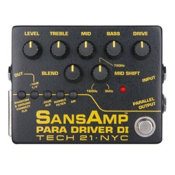Sansamp Para Driver DI V2 with Rumble Filter and Air Features