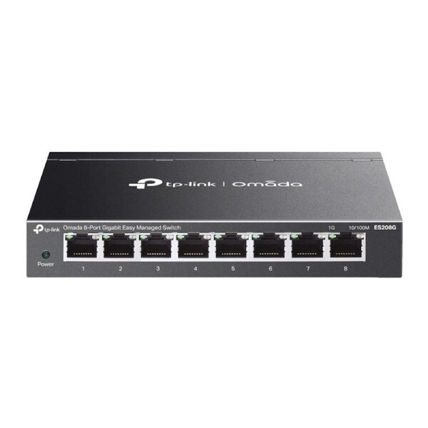 [ES208G] Omada 8-Port Gigabit Easy Managed Switch