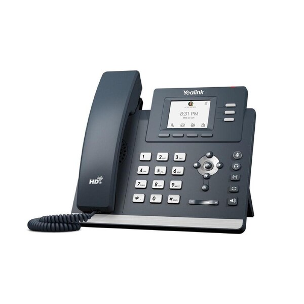 Yealink MP52 E2 Teams IP Phone, Android 13, Mid-level, Teams and Skype Compatible, 7-inch touchscreen, HD Audio, Teams button, Supports Office 365