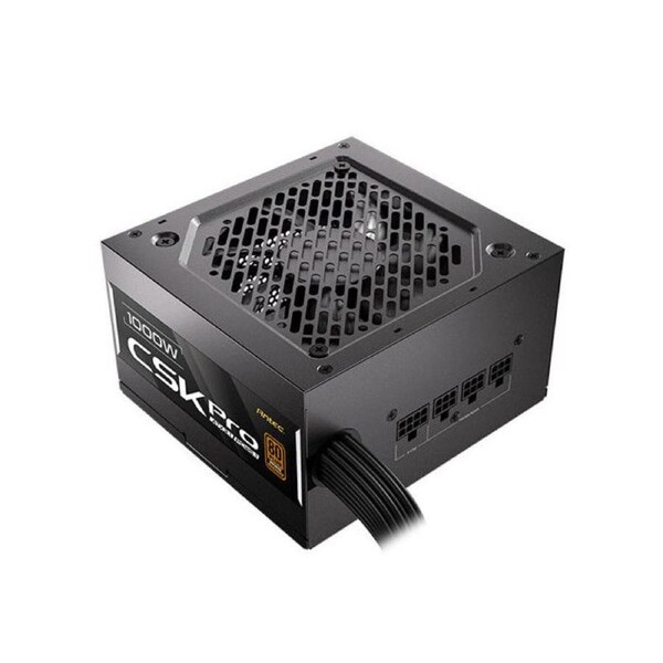 Antec CSK1000 PRO Sem-Modular ATX 3.1, PCI-E 5.1 for 4090 & 7900 High Quality Japanese Capacitors, Ultimate performance and reliability, PSU