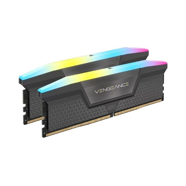 Corsair VENGEANCE RGB 64GB (2x32GB) DDR5 DRAM 6000MT/s CL30 AMD EXPO & Intel XMP Memory Kit