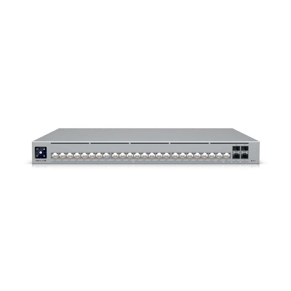 Ubiquiti Pro HD 24 PoE,Professional-grade, Layer 3 Etherlighting Switch, (2) 10 GbE PoE++, (22) 2.5 GbE PoE++, (4) 10G SFP+ Ports. 2 Yr Warr