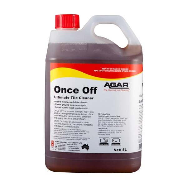 5L Agar Once Off heavy-duty tile cleaner