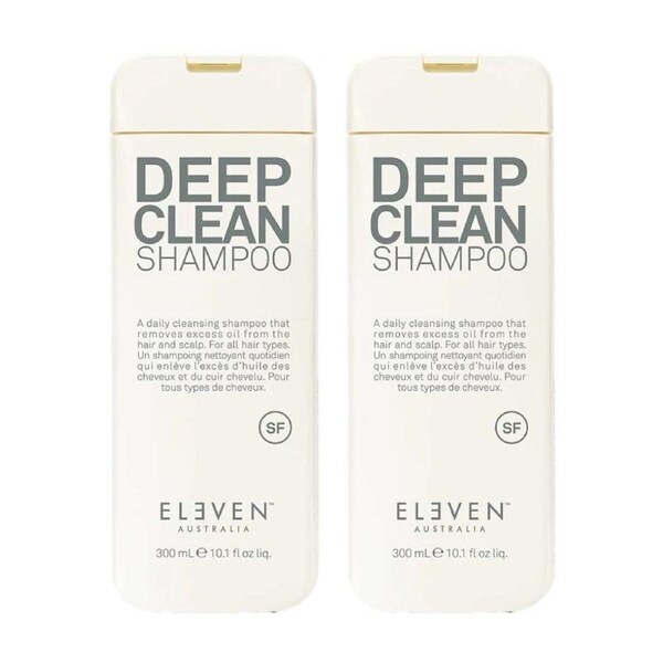 2 x Eleven Australia Deep Clean Shampoo 300mL