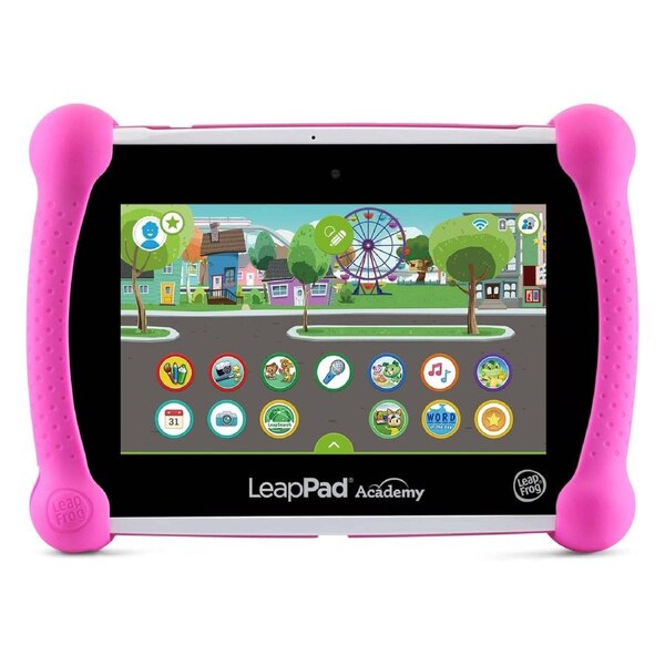 LeapFrog - LeapPad Academy Pink Learning Tablet