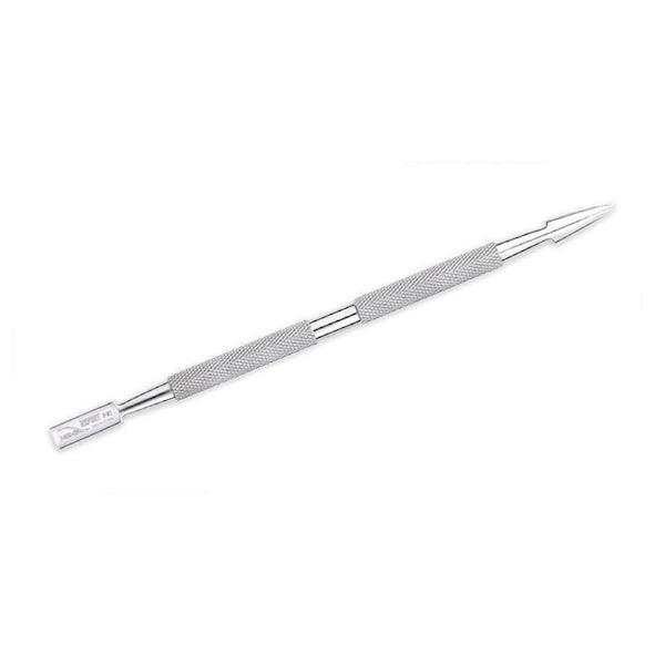 NGHIA - P.01 Stainless Steel Nail Cuticle Pusher Double Ended Spoon & Pointed