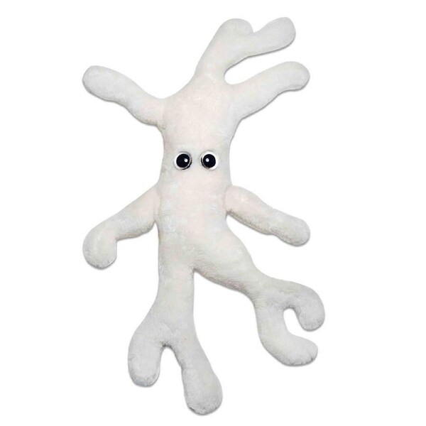 Giant Microbes Bone Cell Human Biology Soft Plush Cuddle Stuffed Toy White