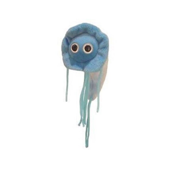 Giant Microbes Giardia Human Biology Soft Plush Cuddle Stuffed Toy Blue