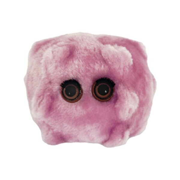 Giant Microbes Kissing Disease Human Biology Plush Cuddle Stuffed Toy Pink