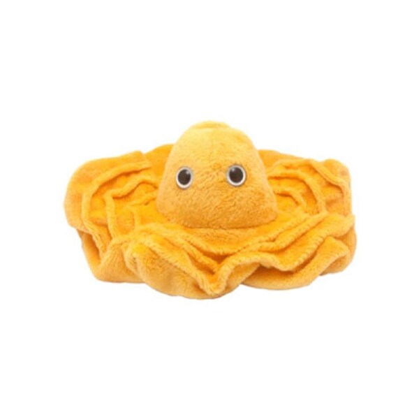 Giant Microbes Plasma Human Biology Soft Plush Cuddle Stuffed Toy Yellow