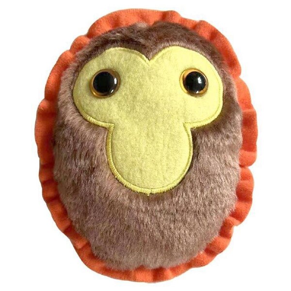 Giant Microbes Monkeypox Virus Gift Kids Plush Educational Cuddle Toy