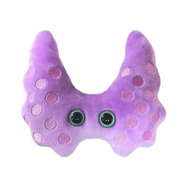 Giant Microbes Thyroid Gland Human Biology Soft Plush Cuddle Stuffed Toy