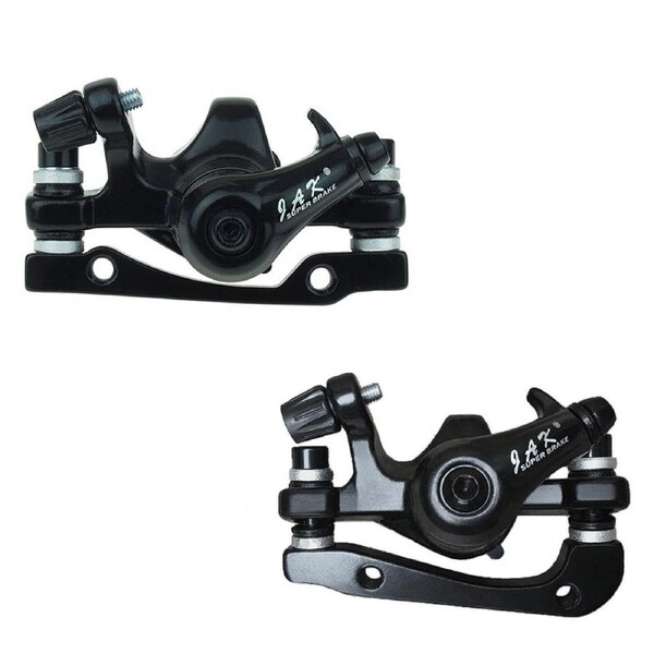 TDR MTB Mechanical Front & Rear Disc Brake Caliper Set F160/R140 & F180/R160 Aluminium Alloy JAK Lightweight Powerful Easy-Install for Mountain, Road & Folding Bikes