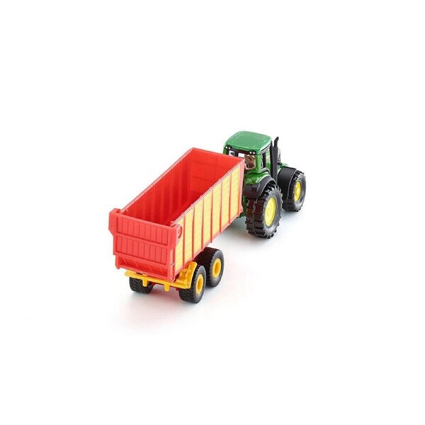 Siku 1650 Diecast John Deere w/ Silage Trailer Kids 169mm Farm Vehicle Toy 3y+
